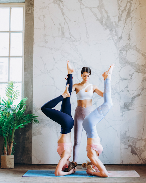 Yoga Supported Headstand