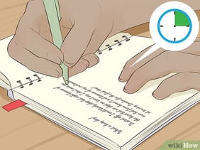 Use writing to express feelings