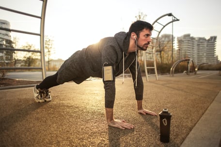 Boy doing exercise by pexels-andrea-piacquadio-3775164